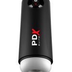 PDX Elite Moto Milker Rechargeable Masturbator - White/Black