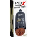 PDX Plus Shower Therapy Milk Me Honey Discreet Stroker - Chocolate