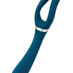 Bodywand ID Mystery Rechargeable Silicone Double End Vibrator - Blue