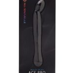 Nu Sensuelle Ace Pro Prostate and G-Spot Rechargeable Silicone Vibrator - Black