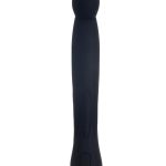 Nu Sensuelle Ace Pro Prostate and G-Spot Rechargeable Silicone Vibrator - Black