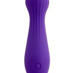 Nu Sensuelle Sola Nubii Flexible Rechargeable Silicone Bullet - Purple