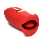 Lickgasm Kiss and Tell Mini Kissing Vibrating Rechargeable Silicone Clitoral Stimulator - Red