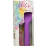 Bliss Liquid Silicone Lover Rechargeable Vibrator - Purple