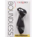 Boundless Mini Massager Rechargeable Silicone Clitoral Stimulator - Black