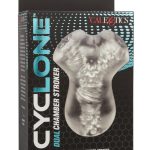 Cyclone Dual Chamber Stroker - Clear