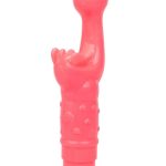 Rechargeable Butterfly Kiss G-Spot Rabbit Vibrator - Pink