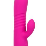 Thicc Chubby Honey Dual Motor Vibrator with Clitoral Stimulator - Pink