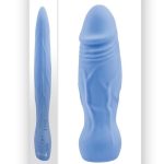 Gender X Lil Buddy Rechargeable Silicone Bullet - Blue