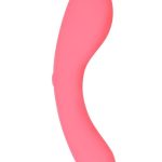 Swan Mini Swan Wand Rechargeable Silicone Glow in the Dark Massager - Pink