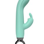 PrimO Rabbit Rechargeable Silicone Vibrator - Teal