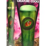 Creature Cocks. Raptor Reptile Stroker - Green/Black