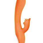 Goddess Lavish Desire Rechargeable Silicone Vibrator - Orange