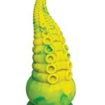 Alien Nation Octopod Silicone Rechargeable Vibrating Creature Dildo - Yellow