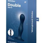 Satisfyer Double Ball-R Silicone Vibrating Balls - Dark Blue