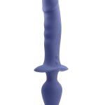 Gender X Dual Defender Rechargeable Silicone Dual Vibrator - Purple