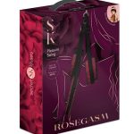 Secret Kisses Rosegasm Pleasure Swing with Satin Blindfold - Red/Black