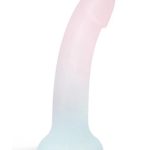 Love to Love Dildolls Galactica Silicone Dildo - Pink/Green