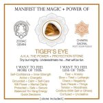 Warm Human Tiger`s Eye