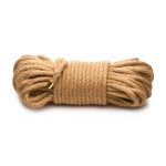 Tied Up Ultra Premium Braided Jute Rope 50ft - Brown