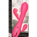 Inmi Extreme-G Inflating G-Spot Rechargeable Silicone Vibrator - Pink