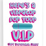 NaughtyVibes VIP Greeting Card