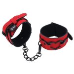 Sex and Mischief Amor Handcuffs - Red/Black