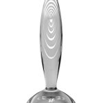 Satisfyer Sparkling Crystal Glass Dildo - Clear