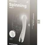 Satisfyer Spinning Vibe 1 Rechargeable Silicone Rotating G-Spot Vibrator - Beige