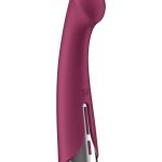 Satisfyer Spinning G-Spot 1 Rechargeable Silicone Vibrator - Red