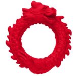 Creature Cocks Rise of the Dragon Silicone Cock Ring - Red