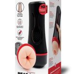 Envy Toys Squeezable Rear Clutch Vibrating Discreet Backdoor Stroker - Black