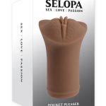 Selopa Pocket Pleaser Pussy Stroker - Chocolate