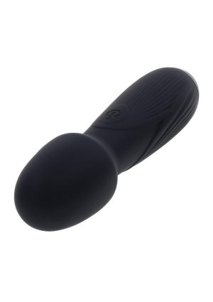 Selopa Power Trip Rechargeable Silicone Wand - Black