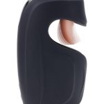 Zero Tolerance Lick the Tip Rechargeable Silicone Mouth Masturbator - Black