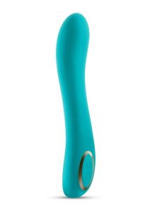 Obsessions Zeus Rechargeable Silicone Vibrator - Aqua