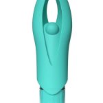 4T Demon Rechargeable Silicone Mini Clitoral Stimulating Vibrator - Kiwi