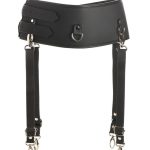 Master Series Forced Orgasm Saddle Straps Orgasm Belt for Saddle Pro Machine - Black