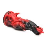 Creature Cocks Mephisto Silicone Dildo - Red/Black