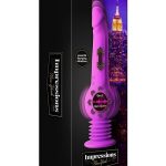 Impressions New York Rechargeable Silicone Gyro-Quake Dildo - Purple