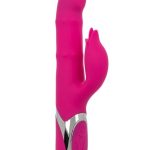 Enchanted Embrace Rechargeable Silicone Rabbit Vibrator - Pink