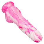 Twisted Love Twisted Dong Silicone Bendable Dildo - Pink