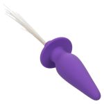 Southern Lights Rechargeable Silicone Vibrating Light Up Anal Probe - Purple