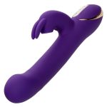 Jack Rabbit Signature Rechargeable Silicone Suction Rabbit Vibrator - Purple