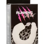 Running Wild Faux Fur Tail and Metallic Anal Plug - White