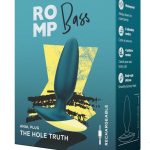 Romp Bass Rechargeable Silicone Anal Plug - Green