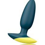 Romp Bass Rechargeable Silicone Anal Plug - Green