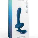 JimmyJane Solis Kyrios Rechargeable Silicone Prostate Massager - Blue