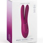 JimmyJane Solis Ascend 2 Pro Rechargeable Silicone Warming Vibrator - Purple