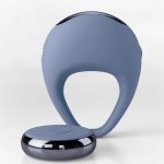 JimmyJane Kore Rechargeable Silicone Cock Ring with Remote - Blue